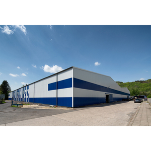 Nhà kho kết cấu thép tiền chế hiện đại, thiết kế mô hình 3D, có chứng chỉ CE - Product Image 4