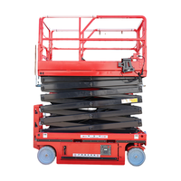 CHANGDING GTJZ06 8m Self-propelled Electric Portable Vertical Manlift 113KG Loading Capacity Scissor Lift High Manganese Steel