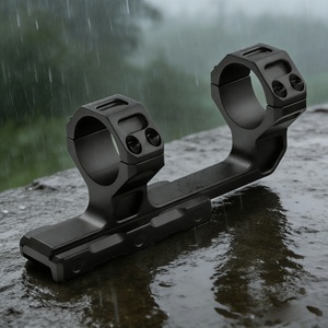 ขายึดกล้องเล็งแบบ Cantilever ยี่ห้อ ACUMETA สำหรับท่อขนาด 30 มม., ขายึดกล้องเล็งขนาด 20 มม., 1.5 นิ้ว สำหรับการล่าสัตว์และอุปกรณ์ออปติกกลางแจ้ง (ระยะห่างระหว่างขา 60 มม., สีดำ) - Product Image 2