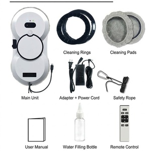 Robot de <span class=keywords><strong>nettoyage</strong></span> de vitres intelligent en gros à vendre-Pulvérisation automatique, deux tampons de vadrouille, corde de sécurité, logo personnalisé OEM pris en charge - Product Image 6