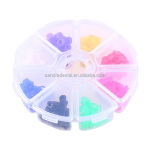 Hot Sale Dental Consumables 160pcs Dental Instruments Autoclavable Disinfection Silicone Color Code Rings ZZZU Brand TD206 Model - Product Image 3