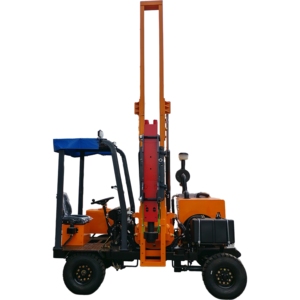 Pala perforatrice per guardrail con motore a pompa per tutti i terreni, a risparmio energetico, per siti di lavoro difficili, fattorie, ranch e condizioni del terreno irregolari - Product Image 2