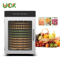 Fabriek Directe Verkoop Roestvrij Staal Mango Banaan Slice Droger Vlees Voedsel Commerciële Dehydrator