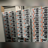 20 pies 40hq BESS Container Gabinete 1mwh 2mwh 5mwh Lifepo4 51,2 V 280ah Batería 500kw 1000kw Sistema de almacenamiento