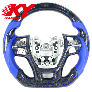 Volant sport personnalisé en fibre de carbone forgée avec LED pour Ford Explorer Raptor Bronco Ranger Everest Tremor Wildtrak ST XLT - Product Image 1