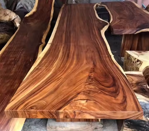 I Well Beauty fornitore all'ingrosso lastra naturale di noce di Acacia Bubinga Raw Top Suar Live Edg <span class=keywords><strong>tavolo</strong></span> <span class=keywords><strong>da</strong></span> pranzo in <span class=keywords><strong>legno</strong></span> lastra di <span class=keywords><strong>legno</strong></span> - Product Image 5