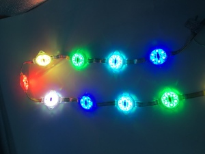 Lampu Pixel LED RGB 40mm Tahan Cuaca Bersertifikasi IP68 untuk Penerangan Dekoratif Garis Bangunan dan Jembatan Dalam dan Luar Ruangan - Product Image 5