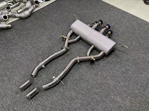 Nouvel échappement Valvetronic Bleu <span class=keywords><strong>Hetu</strong></span> G87 M2 pour 3.0T en acier inoxydable à sortie centrale, améliore les performances, garantie 1 an, remplacement - Product Image 3