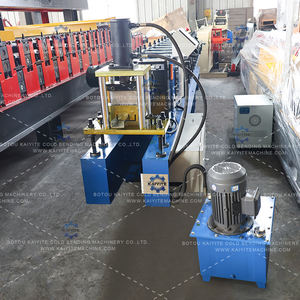 Endüstriyel U-Kanal Metal Kanal Çelik Çerçeve Rulo Şekillendirme Makinesi, Soğuk Haddelenmiş Çelik U-Kanal Çerçeve İşleme İçin Özel - Product Image 4