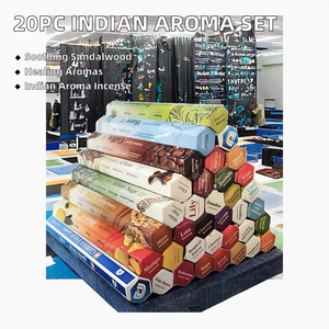 Inde-Brûleur d'<span class=keywords><strong>encens</strong></span> Bouddha fait main, 20 pièces, méditation thérapeutique, <span class=keywords><strong>encens</strong></span> en bois, 40 ambrés gris blanc, <span class=keywords><strong>sauge</strong></span>, automne - Product Image 2