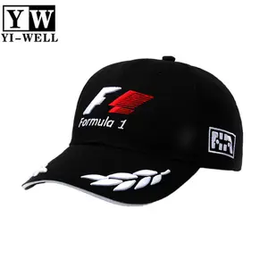 3D 刺绣 F1 运动棒球帽赛车帽