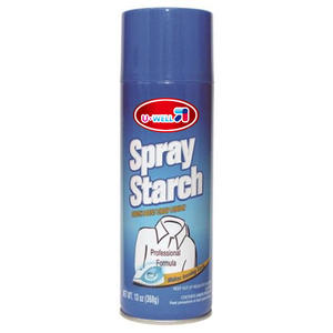 WHJJ <span class=keywords><strong>Ropa</strong></span> Agente Suave Fabricante Fácil <span class=keywords><strong>en</strong></span> Spray Almidón Aerosol Tela Velocidad Almidón de lavandería para planchar <span class=keywords><strong>ropa</strong></span> 13oz - Product Image 1