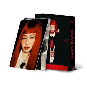 55 unids/caja Jennie Return álbumes Ruby Little Card Jin Jenny Personal Soal HD Impresión de fotos LOMO Tarjeta de doble cara Fan Collect - Product Image 3