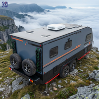 Fourgonnette de camping Pop Top, cadre léger et durable, véhicule tout-terrain pour les amateurs de plein air