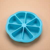 Moule à gâteau triangulaire en silicone antiadhésif, facile à démouler, compatible four, qualité alimentaire, pour pâtisserie DIY au chocolat, 1 pièce pour usage domestique