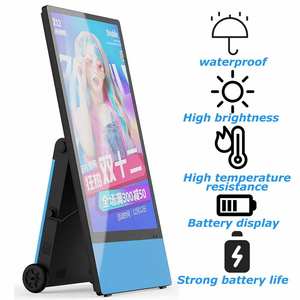 Pantalla LCD Digital para Publicidad Exterior, Resistente al Agua, de 34/43/56/65 Pulgadas, con Soporte de Pie, Resolución 2K/4K, Retroiluminación Mini-LED - Product Image 4