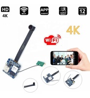 Gran ángulo de 2,7 K 4K inalámbrico P2P Mini módulo de la cámara de vídeo DV grabadora Digital pequeño DIY Cámara