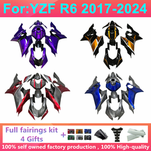 Kit Completo de Carenado para Motocicleta Compatible con Yzf-r6 Yzf R6 2017 2018 2019 2020 2021 2022 2023 2024, Kits de Carenado para Yzf R6 2017-2 - Product Image 6