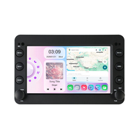 MEKEDE Reproductor Multimedia para Auto con Navegación GPS, Mapas de Google y Waze, Pantalla Táctil de 7 Pulgadas, Radio para Auto con FM RDS para Alfa Romeo 159 GT
