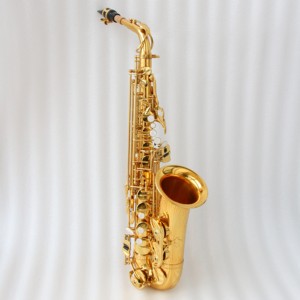 <span class=keywords><strong>Saxophone</strong></span> Alto couleur or pour débutants Prix bas d'usine - Product Image 1