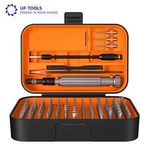 130-In-1 Professional Chrome Finish Screwdriver Bits Set With Plastic Handle Repair OEM Customization Supported Industrial Grade