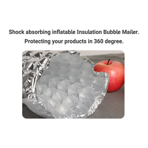 ถุงบรรจุภัณฑ์แบบกันความร้อนชนิดฟอยล์อะลูมิเนียม HDPE แบบพองลมได้ สำหรับอาหารสดและอาหารแช่แข็ง - Product Image 5