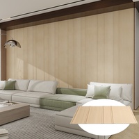 Nouveau Système Mural Décoratif Intérieur 2026 en WPC Modulaire Moderne, Étanche et Ignifuge, avec Structure Squelette pour Murs de Divertissement