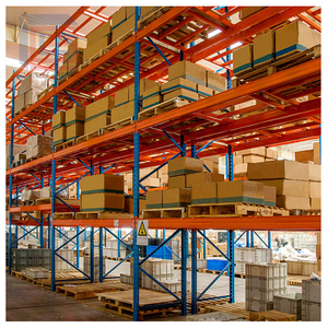 מדפי אחסון תעשייתיים מסין, מדפי פלדה למחסנים, מדפים מתכווננים - Product Image 3