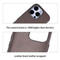 DL Élégant Design Personnalisé Universel PU Plaine En Cuir Pochette de Téléphone étui de téléphone pour iPhone 16 Plus Pro Promax