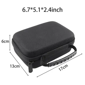 Case Dongguan Supplier Custom Logo Size Multi Zipper Foam Electronics Hard Shell Tool Case EVA Bag With EVA Foam