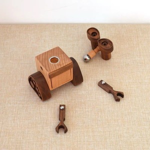 <span class=keywords><strong>Wally</strong></span> Eva Robot juguete de madera montaje creativo rompecabezas 3D para boda <span class=keywords><strong>Navidad</strong></span> hogar escritorio regalo - Product Image 2