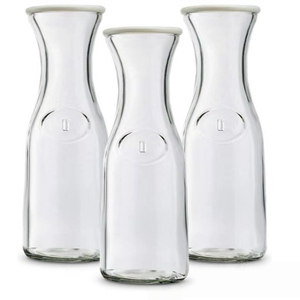 Meilleure <span class=keywords><strong>Carafe</strong></span> <span class=keywords><strong>en</strong></span> <span class=keywords><strong>Verre</strong></span> Transparent avec <span class=keywords><strong>Bouchon</strong></span> à Vis, Capacité 500ml/1000ml, Idéale pour Boissons Mimosa, Brunch, Eau Froide, Jus, Lait, Thé Glacé, Limonade - Product Image 3