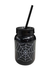 Mug en plastique écologique de 20 oz pour Halloween, avec paille et couvercle, idéal pour café glacé, thé, soda, cocktails, cadeaux - Product Image 3