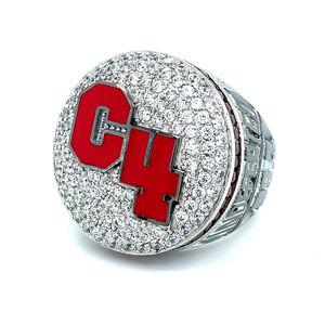 Medalla de Metal 3D Plateada del <span class=keywords><strong>Campeonato</strong></span> <span class=keywords><strong>Mundial</strong></span> de <span class=keywords><strong>Hockey</strong></span> de la Copa Stanley de los Carolina Hurricanes 2021 - Product Image 2