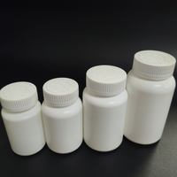 Flacon pharmaceutique en plastique 300cc HDPE/PET pour capsules, pilules, médicaments, vitamines et compléments alimentaires