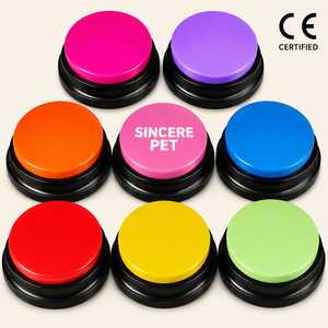 Botones de Comunicación para Perros CE, Juego de Botones de Grabación de Voz para Mascotas, Botón de Voz para Perros, Botones de Habla Recargables para Perros, Fábrica OEM - Product Image 1