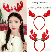 Accesorios para el Cabello de Plástico de Dibujos Animados Baratos de Fábrica, Personalizados, a la Moda, para Adultos y Niños, Decoración para Fiestas de Navidad
