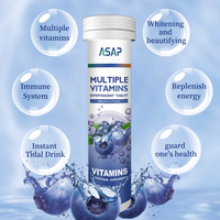 Ausreson OEM Multivitamines Complexe de Vitamine C et Minéraux Comprimés Suppléments pour la Peau Vitamines Multiples Comprimés Effervescents