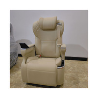 Asientos de Lujo para Vito W447, Asiento de Masaje Tipo Capitán para Camioneta, Hecho de Cuero PU, Compatible con Modelos Alphard y Toyota
