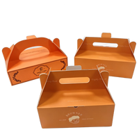 Boîte cadeau recyclable haut de gamme en carton doré, boîte de boulangerie de luxe, logo imprimé personnalisé, papier de qualité alimentaire, fermeture magnétique
