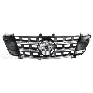 New Chrome / Black W164 ML320 Car Front Bumper <b>Mesh</b> <b>Grill</b> Grille <b>for</b> Mercedes <b>for</b> Benz ML Class W164 ML320 ML350 ML550 2005-2008 - Product Image 6