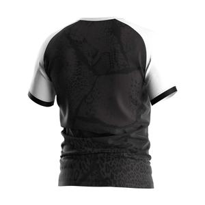 เสื้อผ้าออกกำลังกายสำหรับผู้ชาย ชุดฟิตเนส เสื้อผ้ากีฬา เสื้อยืดออกกำลังกาย เสื้อคอมเพรสชั่นลายอนิเมะ - Product Image 4