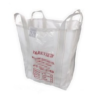 EGP 1000kg Fibc Sac Grand Sac pour Ciment Grain Gravier Sable Jumbo Bulk Pp Super Sacks Sac de Sable Haute Résistance aux Uv