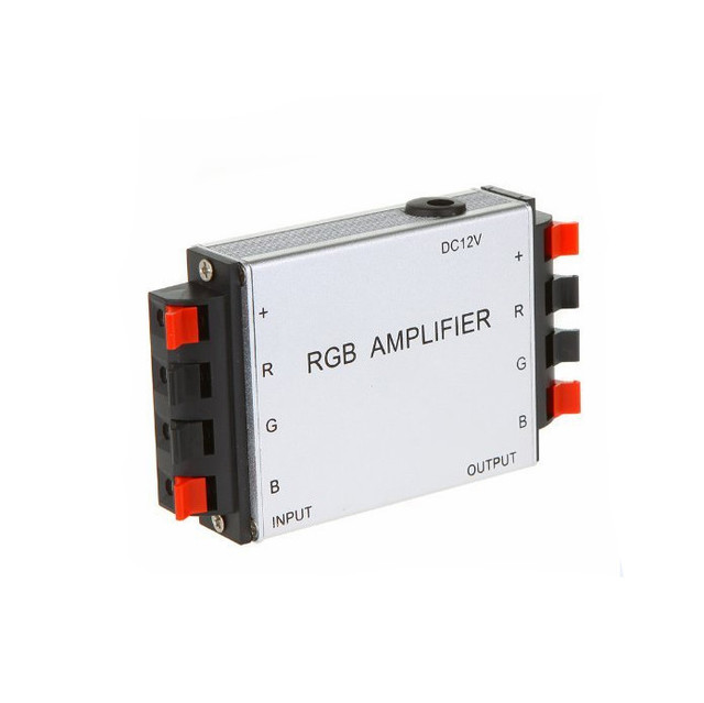 LED RGB Signal Power Amplifier Data Repeater 12V 24V 10A 5050 3528 RGB LED Strip Amplifier