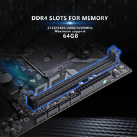 Tarjeta Madre AMD A520 Micro ATX para Computadora de Escritorio, Nueva, para Ensamblaje Personalizado, Ranura AM4, Compatible con Procesadores Ryzen4 Ryzen5, M.2 SATA SSD DDR4 64GB