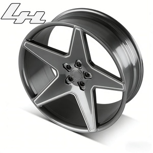 Nuevas Llantas Cóncavas Cromadas de 2/3 Piezas de 21-28 Pulgadas con Logotipo Personalizado, Aleación de Aluminio Forjado, Ajuste Universal y 5 Años de Garantía - Product Image 5
