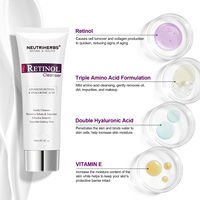 Nettoyant visage anti-rides au rétinol Neutriherbs Private Label, nettoyage en profondeur doux