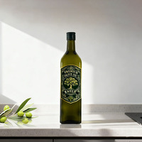 Bouteilles d'Huile d'Olive Marasca en Verre 250ml 500ml 750ml 1000ml avec Bouchon en Aluminium en Stock – Vente en Gros