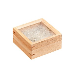 Wooden Jewelry Box Rectangle 45x45x15Cm With Lining Elegant <b>Storage</b> For <b>Rings</b> And Accessories - Product Image 5