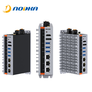 Nodka fanless mini pc <span class=keywords><strong>Computer</strong></span> J6412 CPU Mini PC con Dual COM Automation Controller - Product Image 1